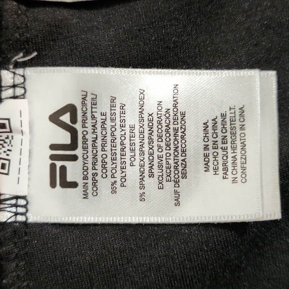 ♥️fila leggings size L velvet - Picture 8 of 9